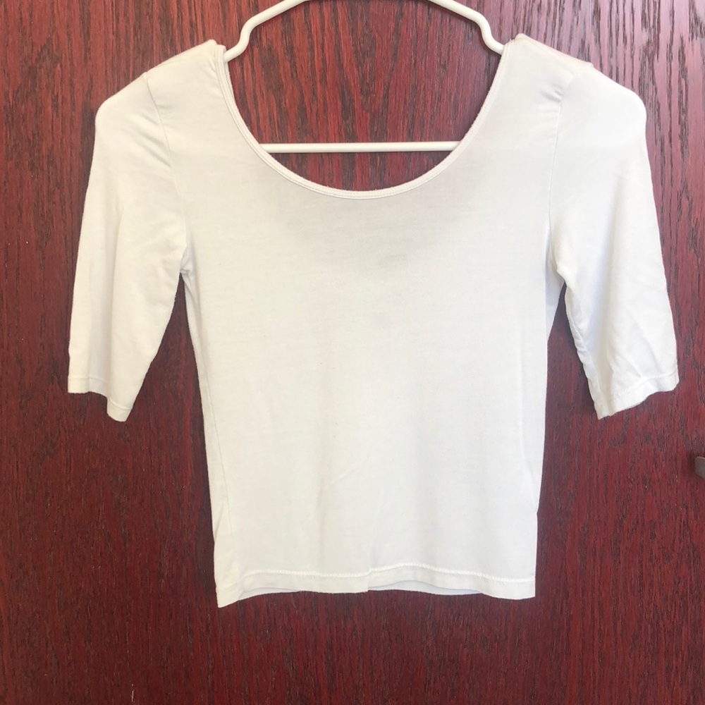White Bethany Mota Top